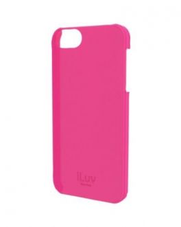 Etui do iPhone SE/5/5s iLuv Overlay Translucent - różowe - zdjęcie główne
