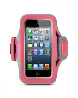 Opaska na ramię do iPhone 5/5s/SE Belkin - różowa - zdjęcie główne