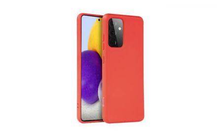 Crong Color Cover - Etui Samsung Galaxy A72 (czerwony) - zdjęcie główne