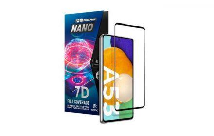 Crong 7D Nano Flexible Glass - Szkło hybrydowe 9H na cały ekran Samsung Galaxy A53 5G - zdjęcie główne