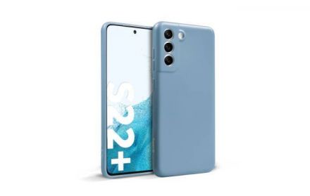 Crong Color Cover - Etui Samsung Galaxy S22+ (niebieski) - zdjęcie główne