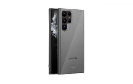 Crong Crystal Slim Cover - Etui Samsung Galaxy S22 Ultra (przezroczysty) - zdjęcie główne