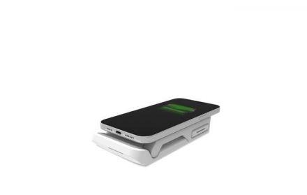 STM ChargeTree Go – Mobilna ładowarka bezprzewodowa 3w1 do iPhone, AirPods i Apple Watch (biały) - zdjęcie główne