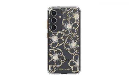 Case-Mate Floral Gems - Etui Samsung Galaxy S24 (Gold) - zdjęcie główne