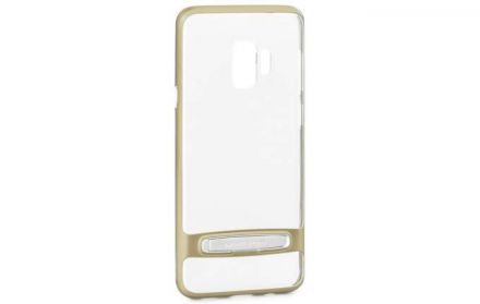 Mercury Dream Bumper - Etui Samsung Galaxy S9 z metalową podstawką (złoty) - zdjęcie główne