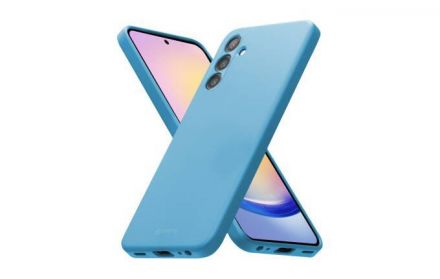 Crong Color Cover - Etui Samsung Galaxy A25 5G (błękitny) - zdjęcie główne