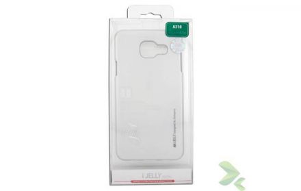 Mercury I-Jelly - Etui Samsung Galaxy A3 (2016) (srebrny) - zdjęcie główne