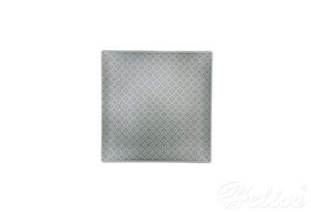 Talerz płytki / kwadratowy 20,5 cm - K10E MARRAKESZ (szary) - zdjęcie główne
