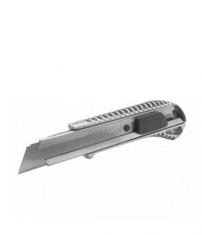 Nóż aluminiowy 18mm z ostrzem łamanym - zdjęcie główne
