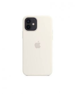 Etui do iPhone 12/12 Pro Apple Silicone Case z MagSafe - białe - zdjęcie główne