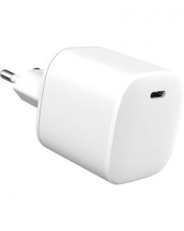 Ładowarka sieciowa eStuff Home Charger USB-C 30W - biała - zdjęcie główne