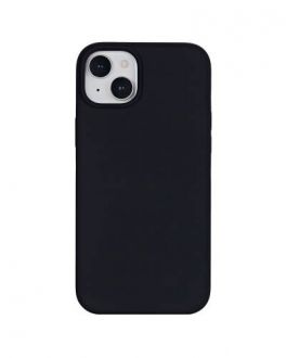 Etui do iPhone 15 Plus eSTUFF INFINITE RIGA Silicon Cover - czarne - zdjęcie główne