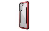X-Doria Raptic Shield - Etui aluminiowe Samsung Galaxy S21 (Antimicrobial protection) (Red)