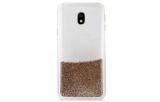 PURO Sand Cover - Etui Samsung Galaxy J3 (2017) (liquid & glitters Gold)