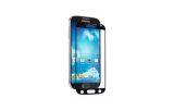Moshi iVisor XT - Przezroczysta folia ochronna Full Face Samsung Galaxy S4 (czarny)