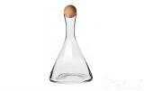 Karafka do wina z drewnianym korkiem 1,00 l - Wine Connoisseur (7197)