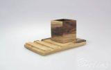 Drewniany przybornik na biurko (KODA-03)