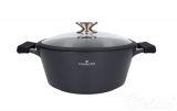 Garnek z pokrywką 28 cm - Black Stone