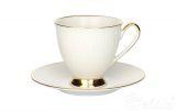 Filiżanka ze spodkiem 250 ml Dalia Ivory GZ01