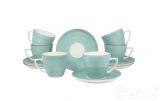 Zestaw filiżanek dla 6 osób / 12 części - 6630L Morski (Beata/Dorota)