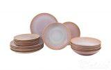 Zestaw talerzy dla 6 os. / 18 części - STONEWARE S011T Blush