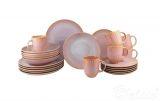 Zestaw naczyń dla 6 os./ 24 części - STONEWARE S011T Blush (Daisy)