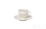 Filiżanka 170 ml ze spodkiem - Bernadotte Ivory Gold (076553)