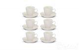 Zestaw filiżanek dla 6 osób / 12 części - FLOW New