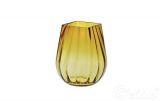 Wazon optyk pionowy 25,5 cm / Bursztynowy (D058)