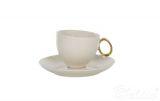Kolekcja EWA MINGE: Filiżanka ze spodkiem ECRU / Quebec A752