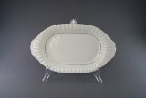 Półmisek owalny 28 cm - B014 IWONA Złota linia