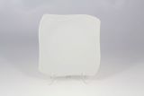 Talerz deserowy 23,5 cm - VANITY Biały