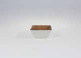 Salaterka kwadratowa 8,5 cm - 6591A Classic (brązowy)
