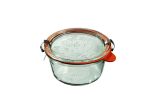 Słoiki z pokrywką, uszczelką i 2 zapinkami / 290 ml - WECK Mold (WE-740-100PUZ)