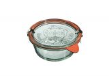 Słoiki z pokrywką, uszczelką i 2 zapinkami / 300 ml - WECK Mold (WE-750-120PUZ)