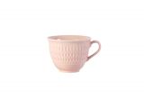 Filiżanka 250 ml - SOFIA / LB07 Różowa + Spodek 15,7 cm - SOFIA / LB07 Różowa