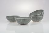 Zestaw salaterek 17 cm / 6 szt. - K10 Daisy Szara (33206DJK10T1)