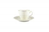 Filiżanka 240 ml ze spodkiem - Bernadotte Ivory Gold (383652)