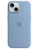 Etui do iPhone 15 Apple Silicone MagSafe - Zimowy Błękit