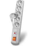 Listwa zasilająca Acar F5 1.5m 5 gniazd - szara