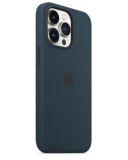 Etui do iPhone 13 Pro Apple Silicone Magsafe - błękitna toń