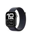 Apple Watch S10 42mm aluminium w kolorze onyks z opaską sportową w kolorze atramentowym