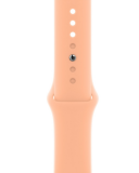 Apple Pasek 44 silikonowy w kolorze Cantaloupe - pomarańczowy