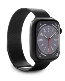 Pasek do Apple Watch 38-41mm Puro Milanese Magnetic Band - czarny