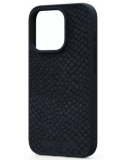 Etui do iPhone 15 Pro Njord Salmon Leather MG black