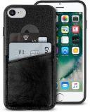 Etui do iPhone 7/8 Puro Shine Pocket - Czarne