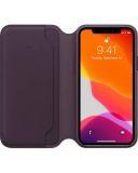 Etui do iPhone 11 Pro Apple Leather Folio - fioletowe