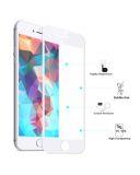 Szkło hartowane do iPhone 7/8 Zizo Full Edge to Edge - białe