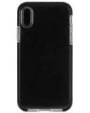 Etui do iPhone X XQISIT Mitico Bumper - czarne