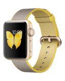 Pasek do Apple Watch 38/40/41 mm nylonowy żółty